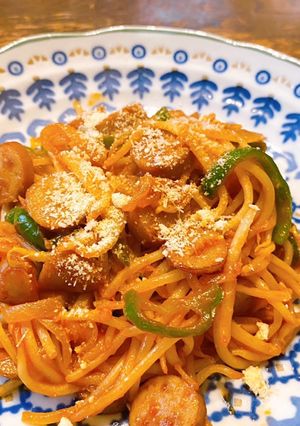 もやしナポリタン-レシピのメイン写真