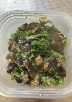 白ご飯がすすむ ナスとピーマンの味噌炒め-レシピのメイン写真