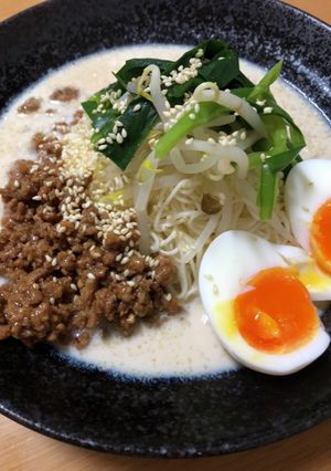 坦々そうめん-レシピのメイン写真