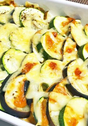 ナスとズッキーニのチーズ焼-レシピのメイン写真