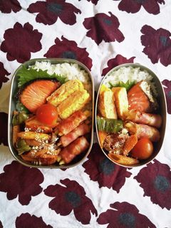 高校生 息子と娘のお弁当 7-レシピのメイン写真