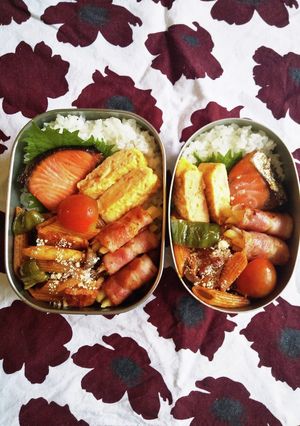 高校生 息子と娘のお弁当 7-レシピのメイン写真