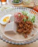 サッポロ一番ごましょうゆ味冷たい担々麺風