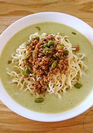 【サッポロ一番】枝豆豆乳担々麺-レシピのメイン写真