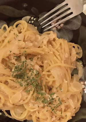 ビール使用の唐揚げの漬け込み汁でパスタ-レシピのメイン写真