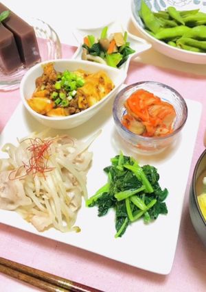 夏のバランス晩ご飯メニュー・食欲進む献立-レシピのメイン写真