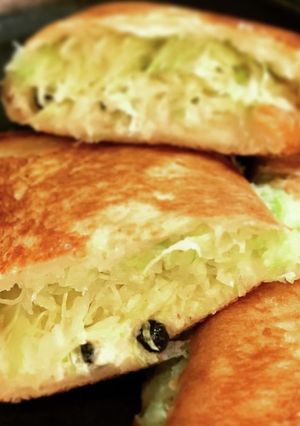 塩漬け胡椒【キャベツのホットサンド】-レシピのメイン写真