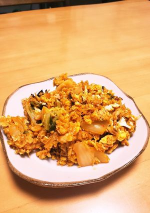 オートミールキムチ炒飯-レシピのメイン写真