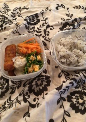 いつもの自分弁当-レシピのメイン写真
