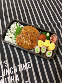 男子高校生弁当7/13つくね弁当-レシピのメイン写真