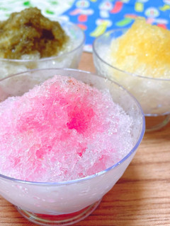 かき氷シロップ(ビーツ、ゆず、晩茶)-レシピのメイン写真