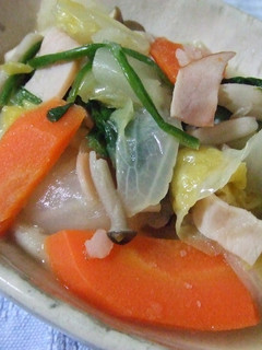 白菜といろいろ野菜のバターコンソメ煮-レシピのメイン写真