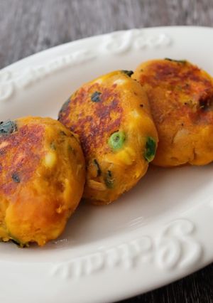 チーズ入りかぼちゃのおやき-レシピのメイン写真
