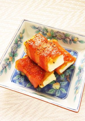 😊お弁当に✨簡単♪はんぺんのベーコン巻き😊-レシピのメイン写真