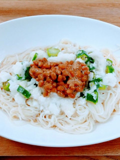 ねばとろぶっかけそうめん-レシピのメイン写真