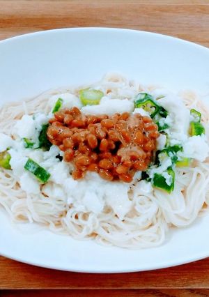 ねばとろぶっかけそうめん-レシピのメイン写真