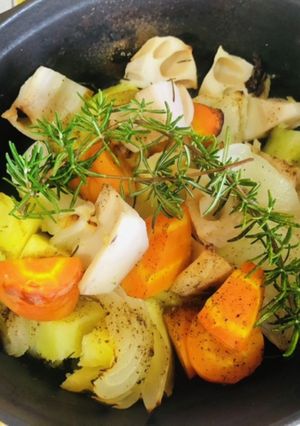 ほくほくグリル野菜 ローズマリーの香り-レシピのメイン写真