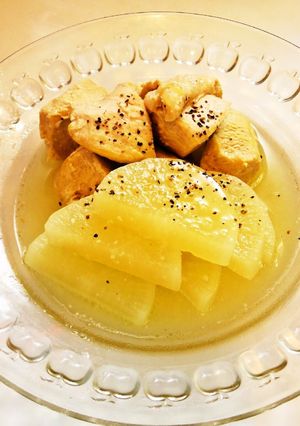 ☺簡単おかず♪さっぱり塩味の鶏大根☺-レシピのメイン写真