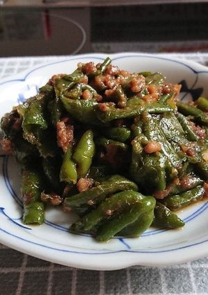 ピーマンみそ-レシピのメイン写真