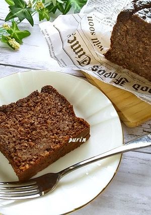 オートミールのしっとりチョコケーキ風-レシピのメイン写真