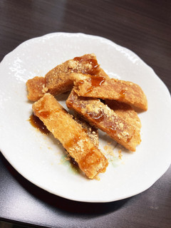 パンの耳で!黒蜜きなこ揚げパン-レシピのメイン写真