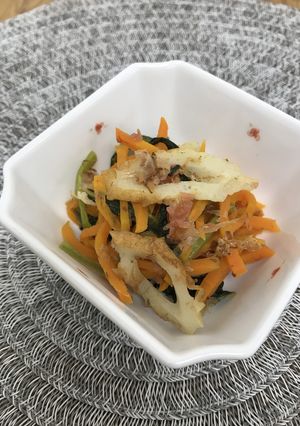 野菜とちくわの梅和え☆-レシピのメイン写真