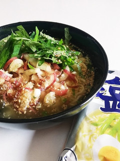 サッポロ一番*冷やしツナ塩ラーメン*-レシピのメイン写真