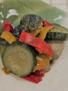 鶏肉と夏野菜のオイスター炒め-レシピのメイン写真