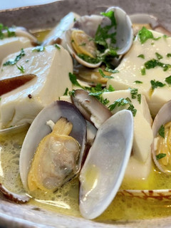 豆腐とあさりのオイル煮-レシピのメイン写真