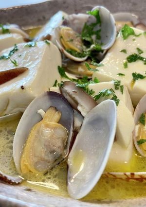 豆腐とあさりのオイル煮-レシピのメイン写真
