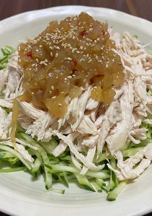 鶏胸肉で棒棒鶏-レシピのメイン写真