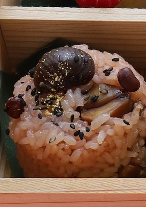 甘栗入り赤飯【電気圧力鍋】-レシピのメイン写真
