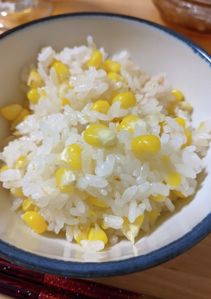 とうもろこしたっぷりご飯-レシピのメイン写真