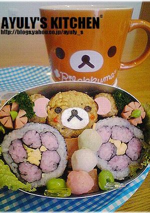 *リラックマ*キャラ弁-レシピのメイン写真