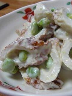 ちくわと枝豆のわさマヨ-レシピのメイン写真