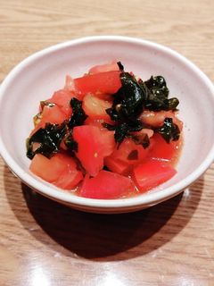 トマトとワカメのさっぱり和え-レシピのメイン写真