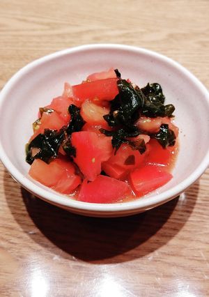 トマトとワカメのさっぱり和え-レシピのメイン写真