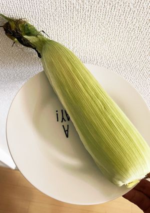超簡単！！レンチンで蒸しとうもろこし-レシピのメイン写真