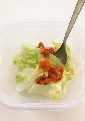 無限に食べれるズボラトムヤムレタスサラダ-レシピのメイン写真