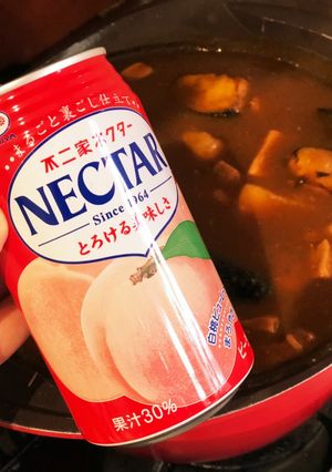 カレーの隠し味はネクター-レシピのメイン写真