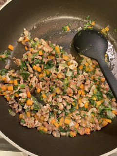 【離乳食完了期】豚肉と野菜のあんかけ-レシピのメイン写真