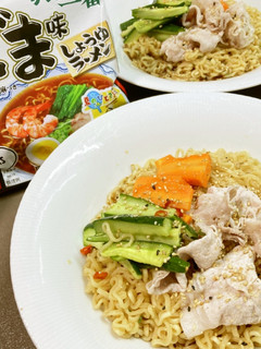 豚肉&ピクルスで、冷やしあえ麺-レシピのメイン写真