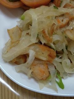 大根さつまあげ炒め-レシピのメイン写真