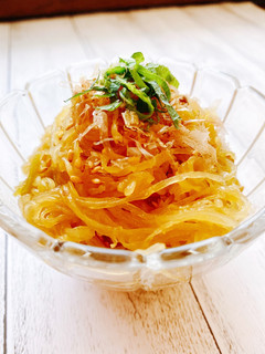 さっぱり美味☆そうめんかぼちゃのサラダ-レシピのメイン写真