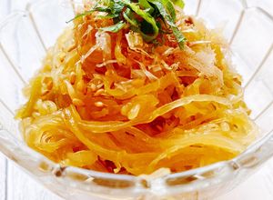 さっぱり美味☆そうめんかぼちゃのサラダ-レシピのメイン写真