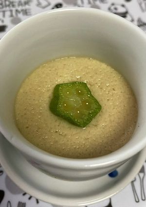 ごぼうスープの茶碗蒸し【介護ごはん】-レシピのメイン写真