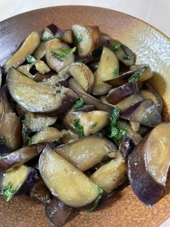 ナス炒め(シソ風味)-レシピのメイン写真