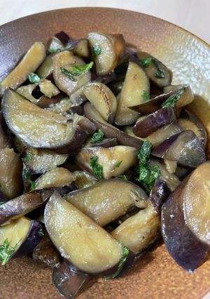 ナス炒め（シソ風味）-レシピのメイン写真