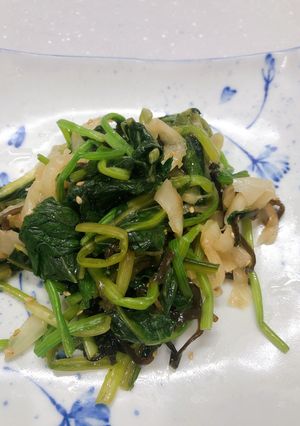 青菜のナムル-レシピのメイン写真