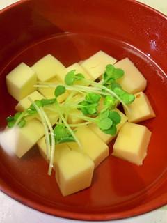 卵豆腐のすまし汁★白だしで簡単♪-レシピのメイン写真
